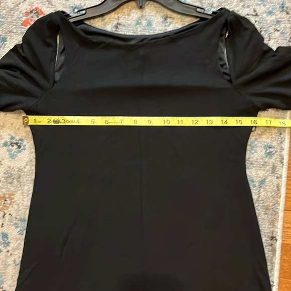 Bailey 44 Shoulder Cut-out Short Sleeve Black Dress - Picture 8 of 16